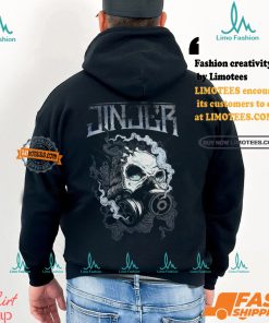 injer Gasmask Skull T Shirt