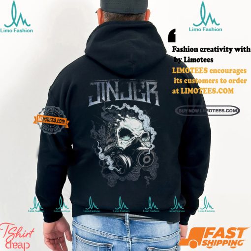injer   Gasmask Skull   T Shirt