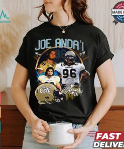 joe Anoa’i Georgia Tech Yellow Jackets football vintage shirt