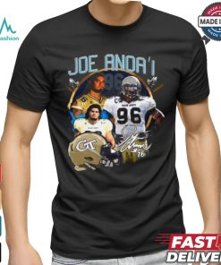 joe Anoa’i Georgia Tech Yellow Jackets football vintage shirt