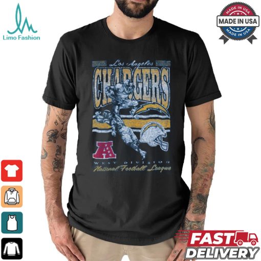 los angeles chargers men’s sport classics t shirt