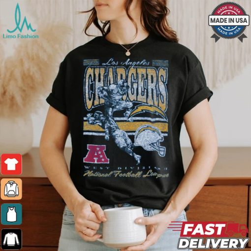 los angeles chargers men’s sport classics t shirt