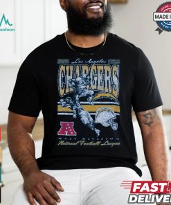 los angeles chargers men's sport classics t shirt
