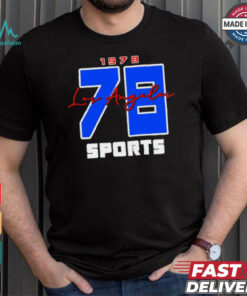 1978 Sports Los Angeles shirt