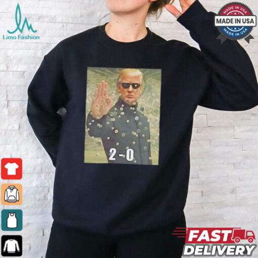 2 wins zero losses Trump remains undefeated shirt