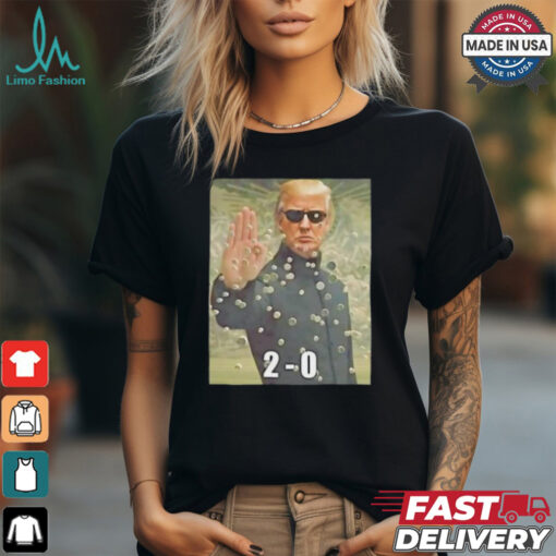 2 wins zero losses Trump remains undefeated shirt