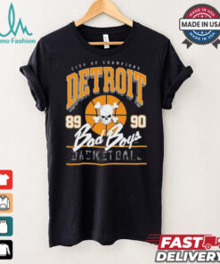 2024 25 Detroit Pistons Bad Boys Baseball City Of Champions Shirt