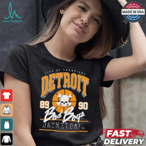 2024 25 Detroit Pistons Bad Boys Baseball City Of Champions Shirt