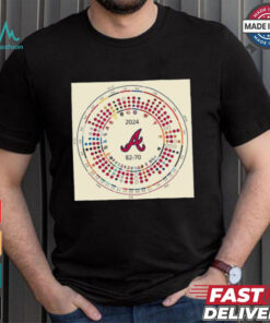 2024 Atlanta Braves are MLB 82 70 BravesCountry and HeadToHead t shirt