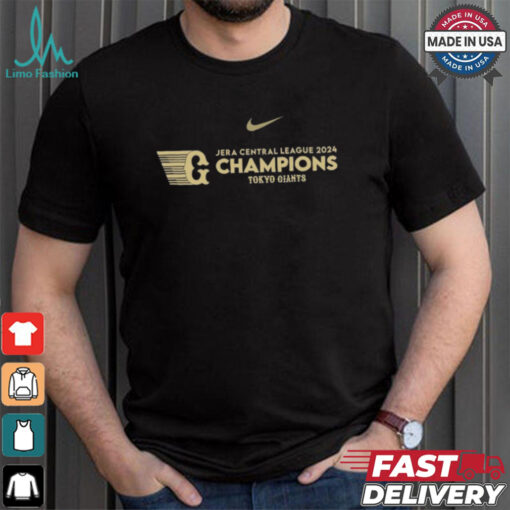 2024 Central League Championship Commemoration NKFG Cotton Logo Nike T Shirt