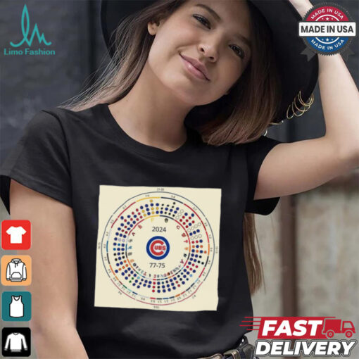 2024 Chicago Cubs are MLB 77 75 YouHaveToSeeIt and HeadToHead t shirt