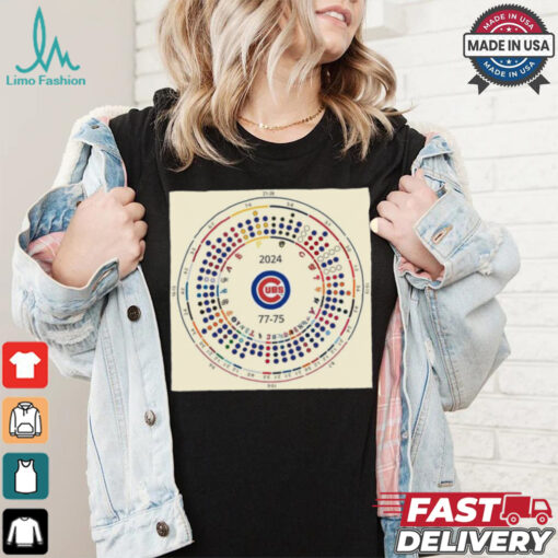 2024 Chicago Cubs are MLB 77 75 YouHaveToSeeIt and HeadToHead t shirt