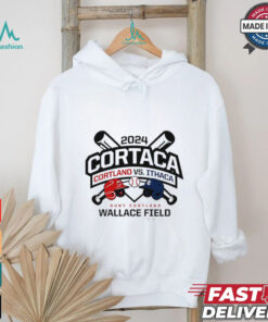 2024 Cortaca Cortland vs Ithaca suny cortland wallace field shirt