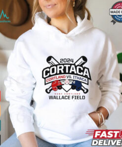 2024 Cortaca Cortland vs Ithaca suny cortland wallace field shirt