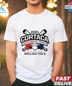 2024 Cortaca Cortland vs Ithaca suny cortland wallace field shirt