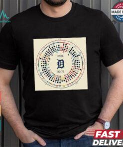 2024 Detroit Tigers are MLB 80 73 RepDetroit and HeadToHead t shirt