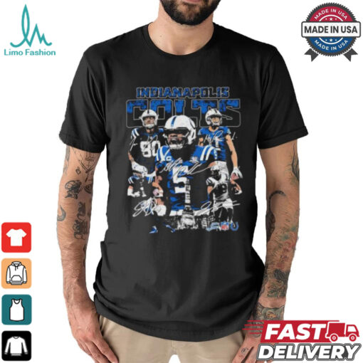 2024 Indianapolis Colts players signature vintage shirt