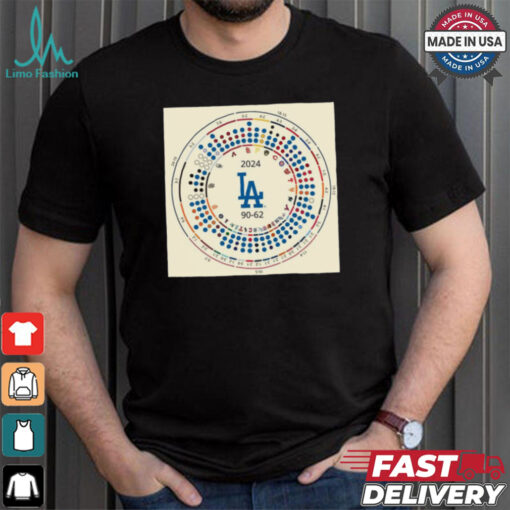 2024 Los Angeles Dodgers are MLB 90 62 LetsGoDodgers and HeadToHead t shirt