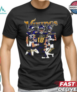 2024 Minnesota Vikings players signature vintage shirt