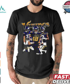 2024 Minnesota Vikings players signature vintage shirt