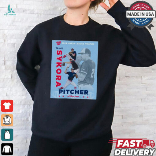 2024 Minor League Awards Travis Sykora Pitcher of the year shirt