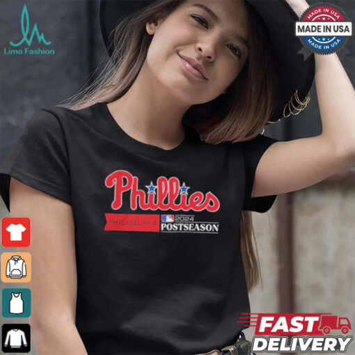 2024 Mlb Postseason Philadelphia Phillies Logo Shirt