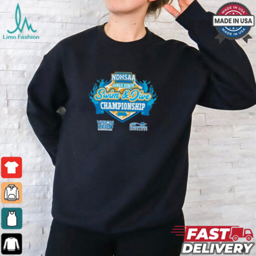 2024 (NDHSAA) Girls State Swim & Dive Championship Shirt