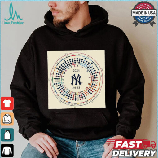 2024 New York Yankees are MLB 89 63 RepBX HeadToHead t shirt