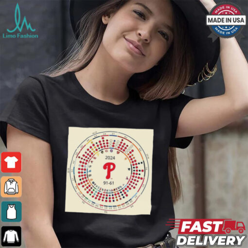 2024 Philadelphia Phillies are MLB 91 61 RingTheBell and HeadToHead t shirt