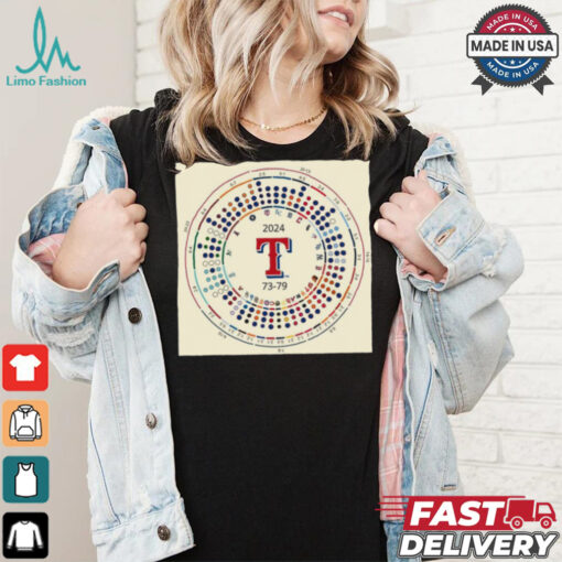 2024 Texas Rangers are MLB 73 79 StraightUpTX and HeadToHead t shirt