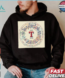 2024 Texas Rangers are MLB 73 79 StraightUpTX and HeadToHead t shirt