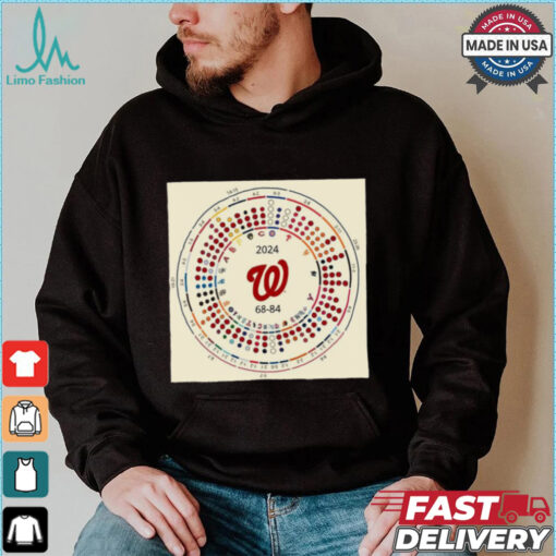 2024 Washington Nationals are MLB 68 84. NATITUDE and HeadToHead t shirt