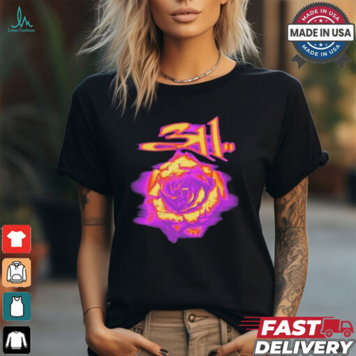 311 Band Full Bloom Rose Shirt