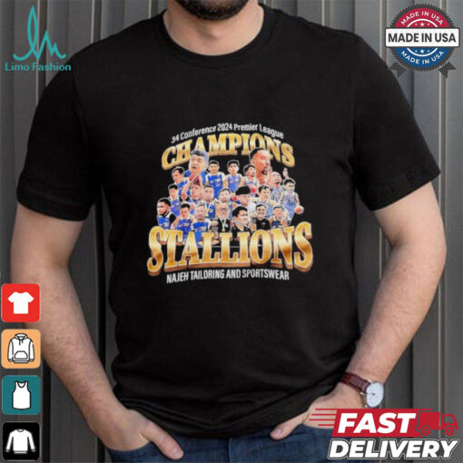 34 Conference 2024 Premier League Champions Stallions Najeh Tailoring And Sportswear Shirt
