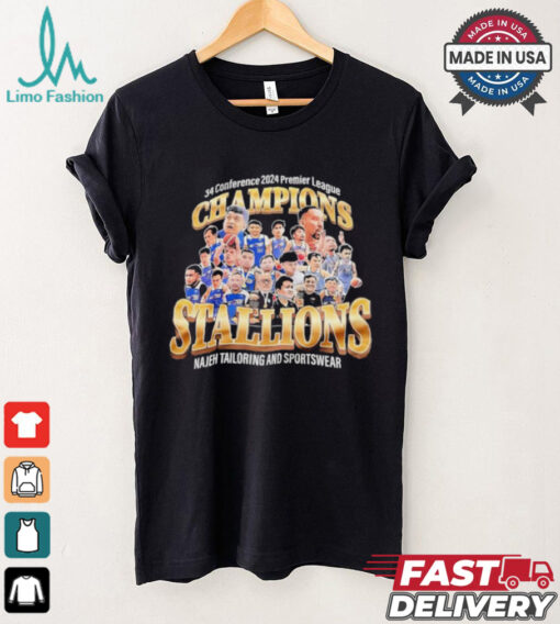 34 Conference 2024 Premier League Champions Stallions Najeh Tailoring And Sportswear Shirt