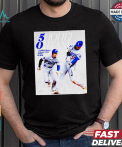 5hohei 0htani LA Dodgers 2 stolen bases 3 home runs 6 hits 10 RBI T shirt