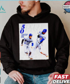 5hohei 0htani LA Dodgers 2 stolen bases 3 home runs 6 hits 10 RBI T shirt