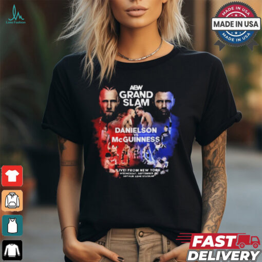 AEW Grand Slam 2024 Matchup Bryan Danielson vs Nigel McGuinness t shirt