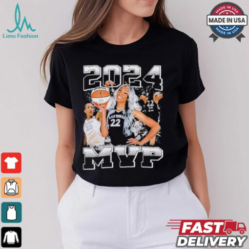 A’Ja Wilson 2024 WNBA Unanimous MVP Shirt