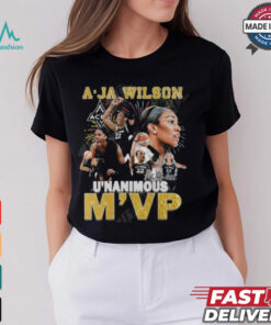 A’Ja Wilson Unanimous MVP T Shirt