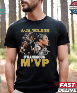 A’Ja Wilson Unanimous MVP T Shirt