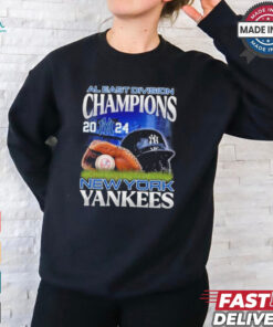 AL East Division Champions 2024 New York Yankees Retro Helmet shirt