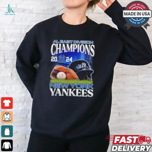 AL East Division Champions 2024 New York Yankees Retro Helmet shirt