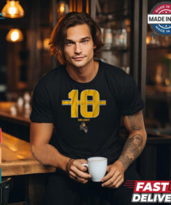 ASU Football Sam Leavitt 10 Stripe t shirt