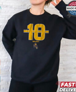 ASU Football Sam Leavitt 10 Stripe t shirt