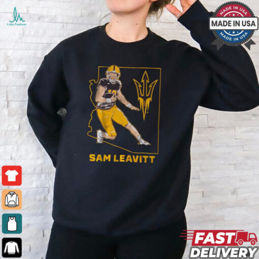ASU Football Sam Leavitt State Star Arizona State Sun Devils t shirt