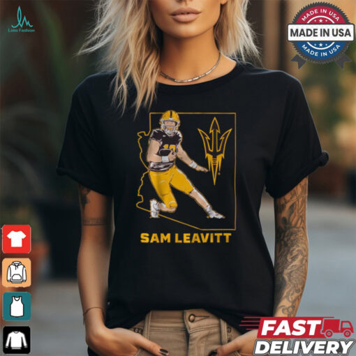 ASU Football Sam Leavitt State Star Arizona State Sun Devils t shirt