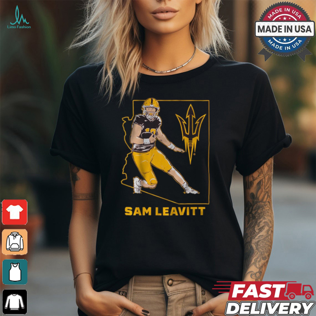 ASU Football Sam Leavitt State Star Arizona State Sun Devils t shirt ASU Football Sam Leavitt State Star Arizona State Sun Devils t shirt