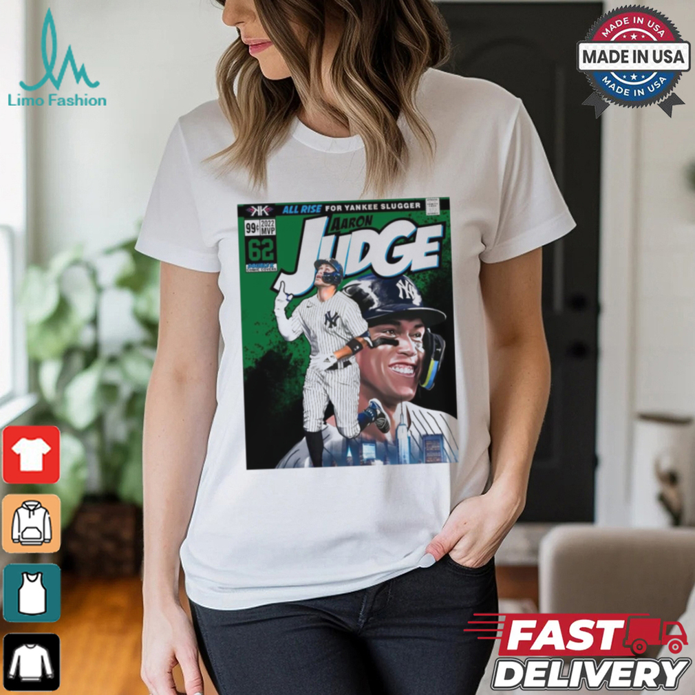Aaron Judge All Rise For New York Yankees Slugger Poster t shirt Aaron Judge All Rise For New York Yankees Slugger Poster t shirt