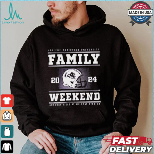 Abilene Christian University Family Weekend Anthony Field At Wildcat Stadium 2024 Shirt